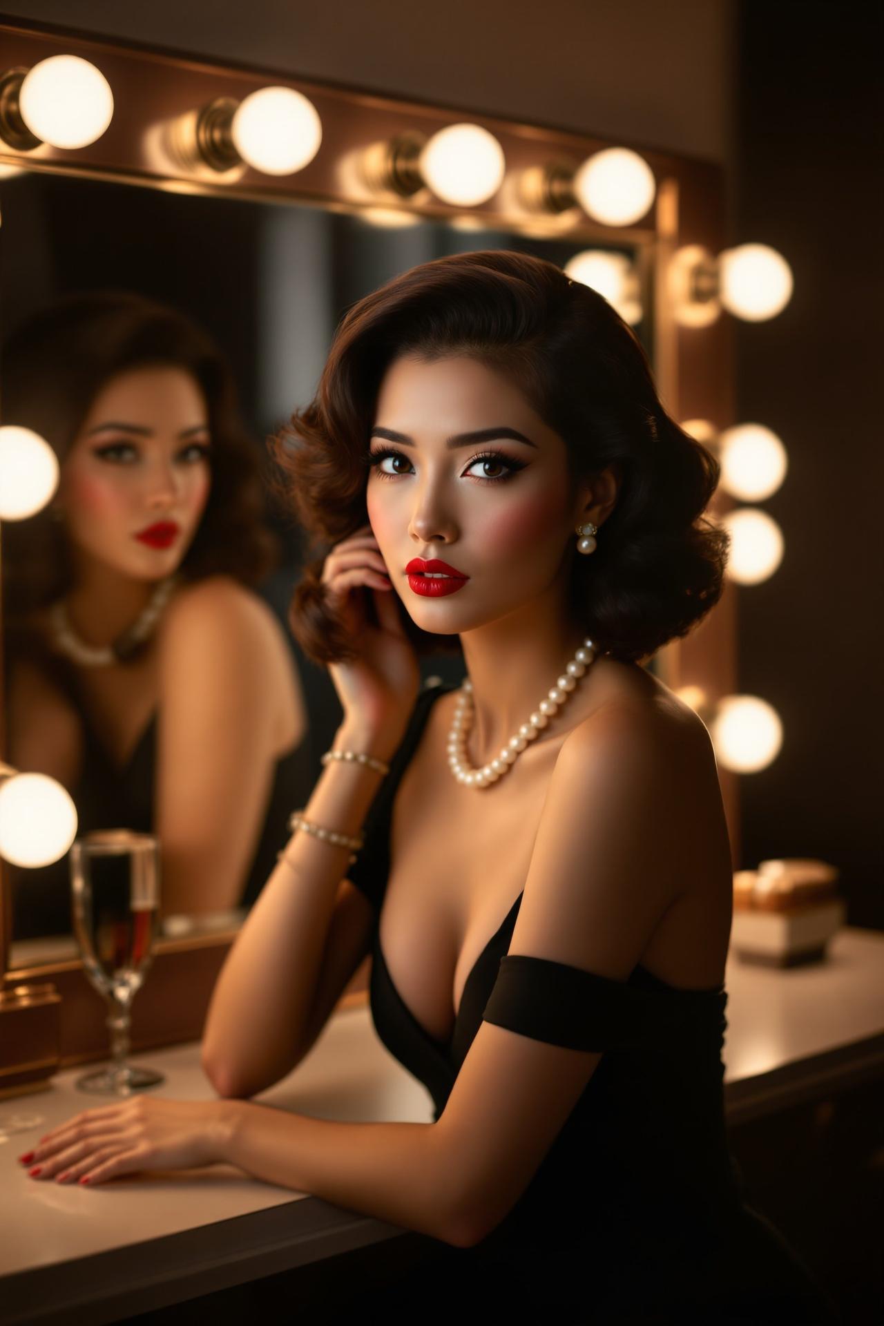 复古红唇 - 李雅婷 - 性感美女写真最新写真作品